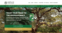 Desktop Screenshot of hamlintreecare.com